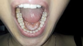 brushing my teeth with my spit