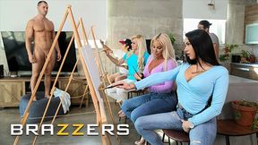 BRAZZERS - Twin Treats Satisfy Insatiable Thirst for Cum Drenched Coital Bliss