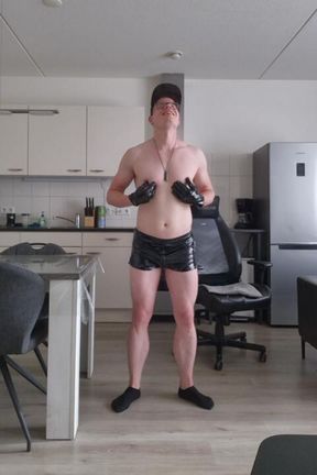 PVC session showoff + dominant Joey