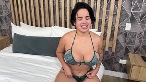 real amateur comes for casting call