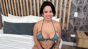 real amateur comes for casting call