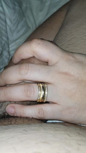 Step son on his birthday wishes a handjob from step mom and he get it