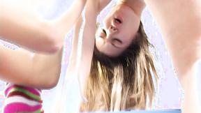 ”Charming latin teen lesbian”