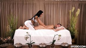 Sensual Masseuse Delivers Deep Full-Body Relief During Intimate Session