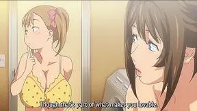 StepMom StepDaughter Share Steamy Breast Milk Threesome in Forbidden Hentai Fantasy