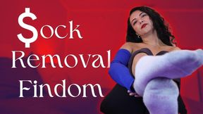 Sock Removal Findom