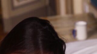 Petite Small-Tit Milf Lorena BBW Sensual Morning Coffee Preparation