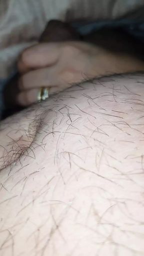 Step daughter handjob step dad dick while mommy is next room