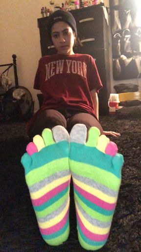 VIOLET SKI - TOESOCKS 4