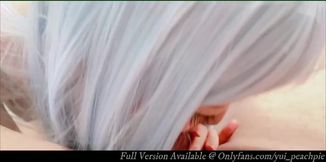 Yui the Naughty Nymph gets squirted and destroyed in lewd cosplay