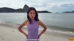 Pickup - I Fed the Skinny Girl and Fucked Her Hard