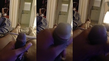 Goonette playing in bed.
