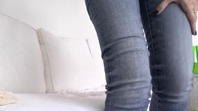 Sniffing Sweaty Blue Socks and Wrinkled Feet, POV, Lady Victoria Valente