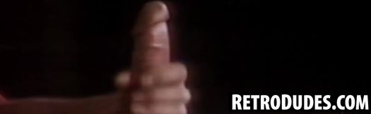 RetroDudes.com - Megahung Nick Jarett enjoys dick sucking from two horny dudes cravin