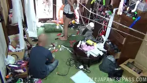 Appetizing Japanese milf Natsume Inagawa likes to be a 7