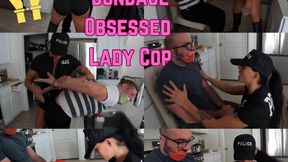 Lady Cop Double Male Bondage Domination