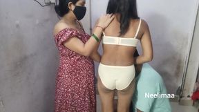 Indian Desi Bhabhi Threesome Sex Video. Indian Threesome Sex Video.