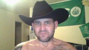 Handsome Cowboy Spits and Spits