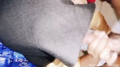 Jilbab slut throat fucked in Jakarta kost while adik ipar watches