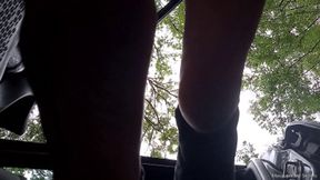 Dangling My Bare Feet Above Your Head in a Secluded Parking Lot HD