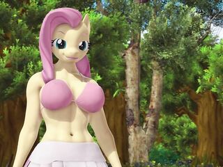 Futanari Rainbow Dash x Fluttershy by zZiowin