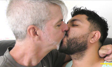 ManPuppy: Demetri Silver Visits Richard Lennox For A Tender To Badass Deep Kissing