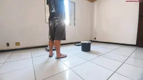 Busty wife seduces giant prick, gets caught and cums