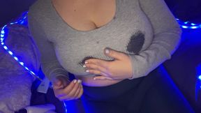 BUSTY HORNY MUSLIM TRANSGENDER GIRL MASTURBATING HER BONER &amp; PLAY WITH NIPPLES - AMATEUR ARABIAN SNOWWHITE - KINKY FETISH PORN