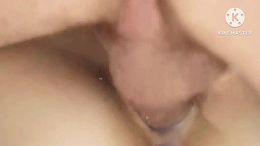 【Personal photography】【Cumshot】After ejaculating and pistoning, my pussy became slimy.