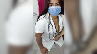 Goddess nurse wants your dick now