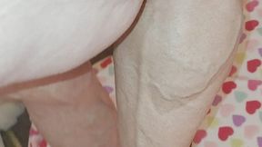 Valentine wishes on heart blanket