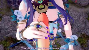 Lauma hot blowjob - Genshin Impact