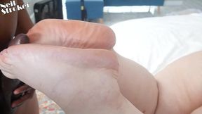 nikki cakes plays around with my dick and balls