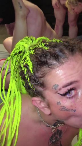 Gangbang Party in Bristol - Part 1