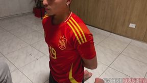 Straight Bull Jock Transformed Into Twink's House Slave