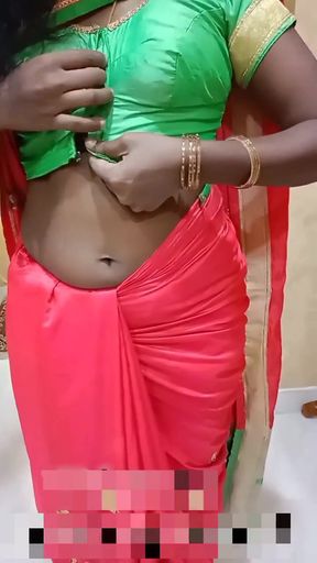 Unforgettable moment from &quot;Desi Tamil  Housewife Seduces Bull in Red Underwear - Nipple Play, Cuck Watches! IndianHotwifeX&quot;