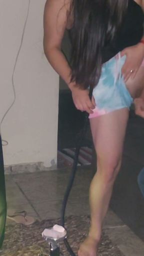 friend after the social, seduces a friend until he does everything with his big dick!   Clip 2