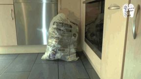 Trash bag crushing 67