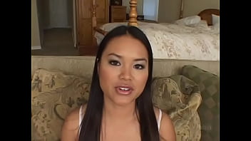 Asian chick loves to ride dick and blow it staying on her knees