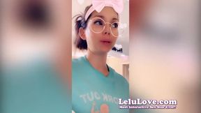 Lelu Love- VLOG: Hot Sweaty BTS Sucking Fucking