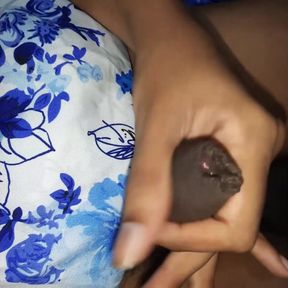 Twink boy handjob at home