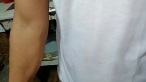 Big Booty Wife Rides rough and Cums on His Big dick