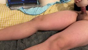 Massive cumshot straight guy deep pounding raw gay huge load