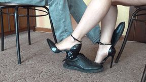 Foot caresses with boyfriend FS