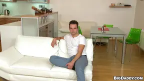 Two handsome dudes lick and fuck each others butts
