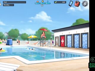 2D Porn Game, Summertime Saga Movie 91 - City Pool