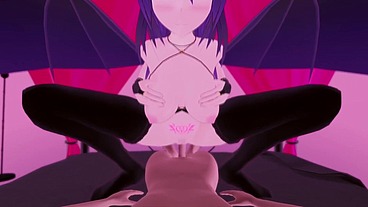 Hentai Succubus Rides you POV