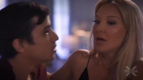 Stepson craves stepmom's seductive touch in an intimate date