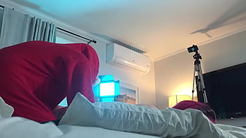 Elmo Fucks Hot Trans Woman in Chastity