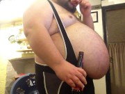 human balloon singlet clip